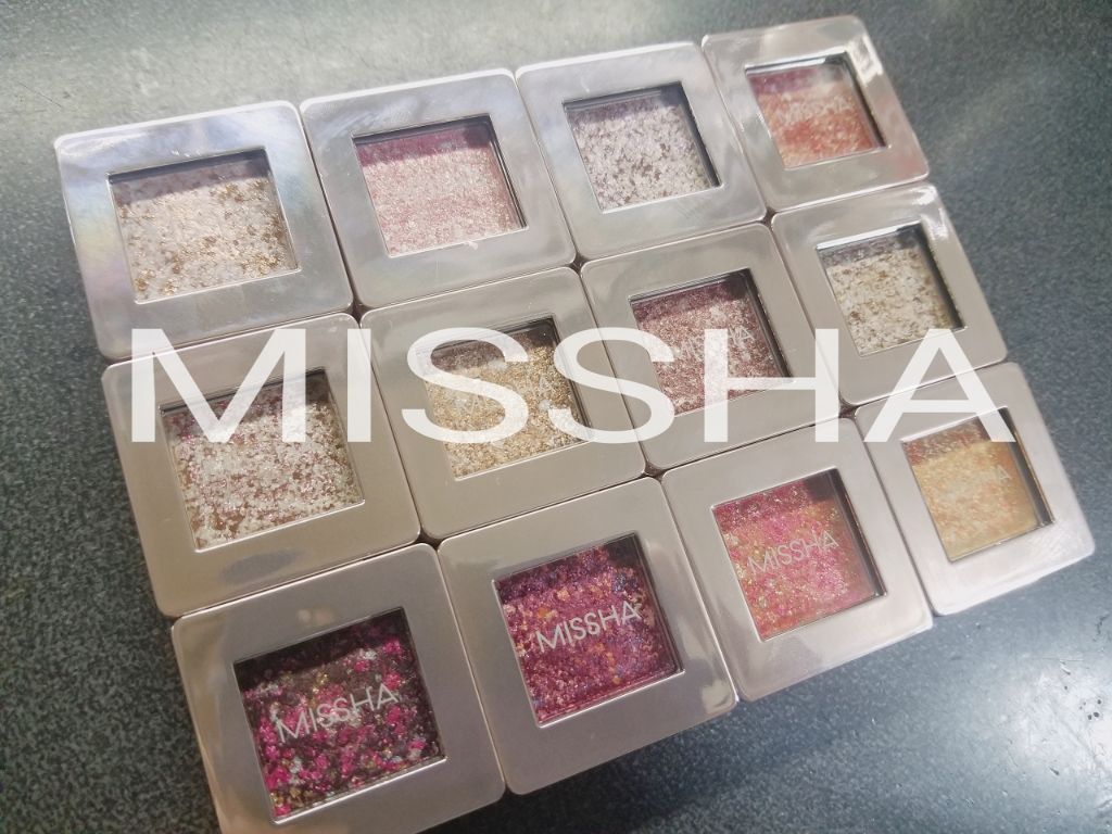 グリッタープリズム シャドウ/MISSHA/グリッターを使ったクチコミ(1枚目)