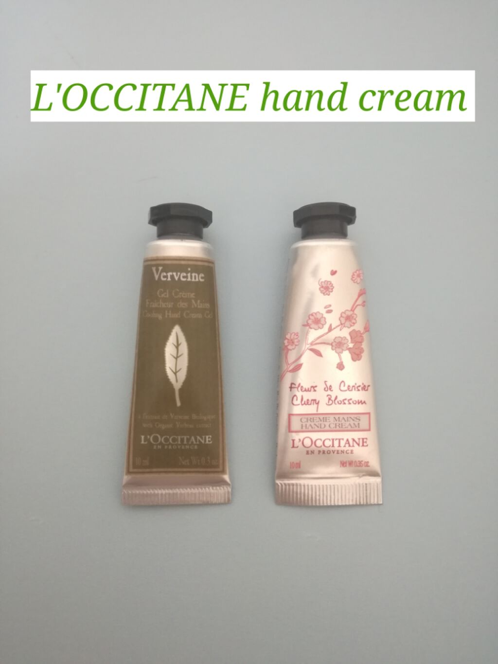 ヴァーベナ アイスハンドクリーム/L'OCCITANE/ハンドクリームを使ったクチコミ（1枚目）