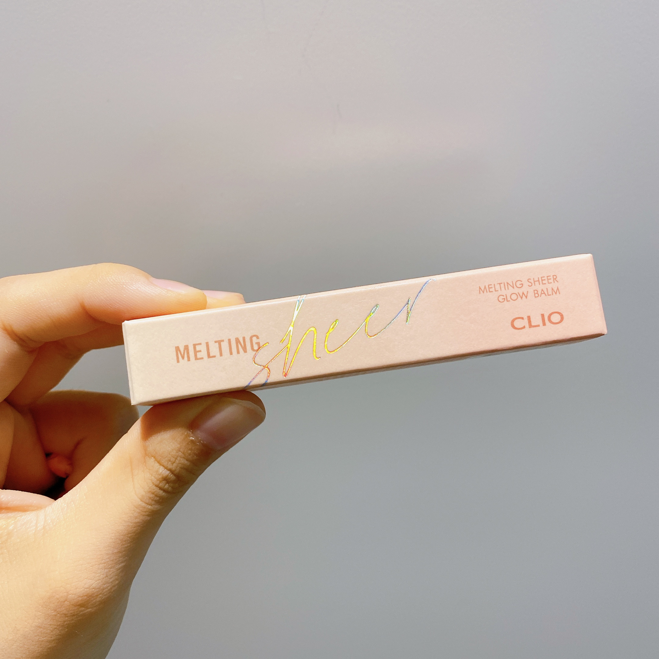 メルティング シアー グロウ バーム/CLIO/リップケアを使ったクチコミ（2枚目）