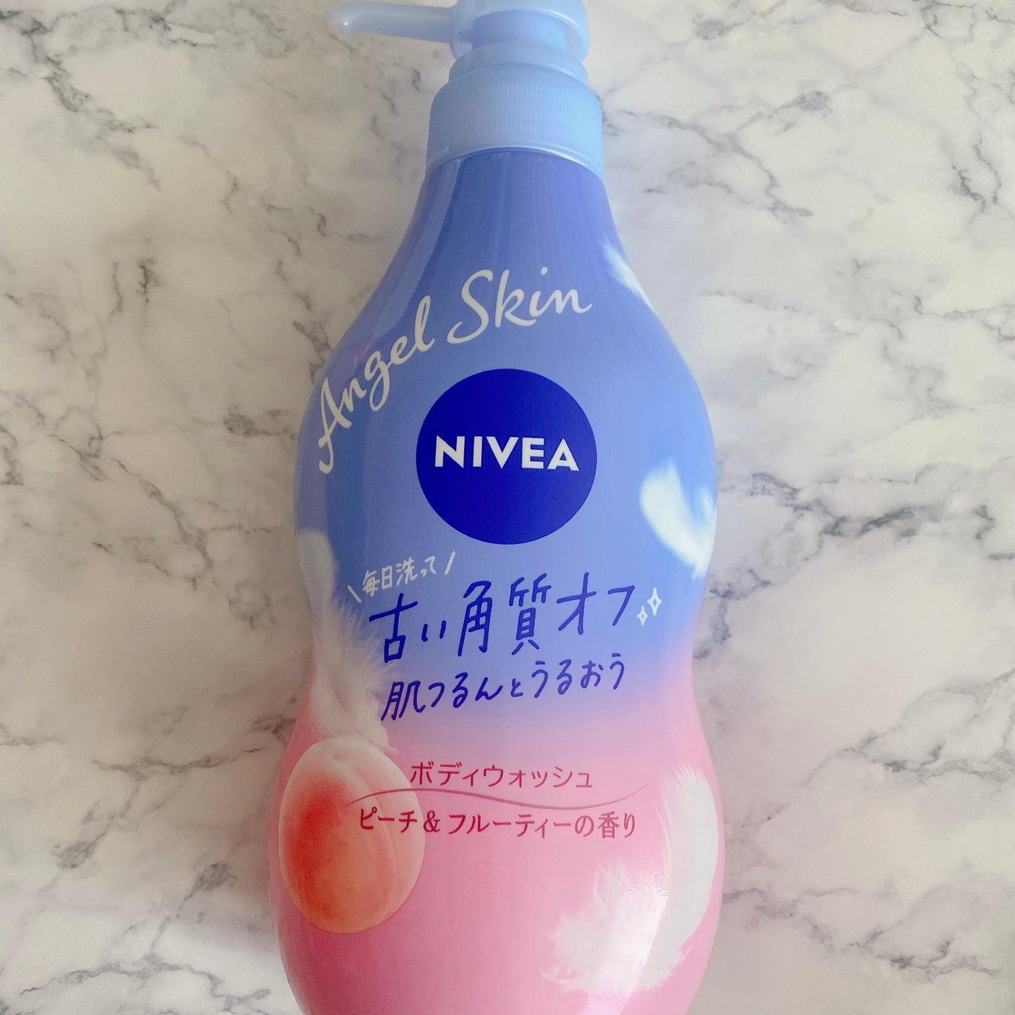 エンジェルスキン ボディウォッシュ サボン&ブーケの香り/ニベア/ボディソープを使ったクチコミ(4枚目)