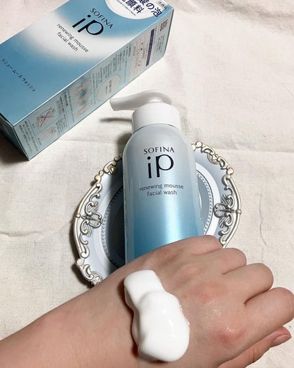 ソフィーナ iP リニュー ムース ウォッシュ/SOFINA iP/泡洗顔を使ったクチコミ(2枚目)