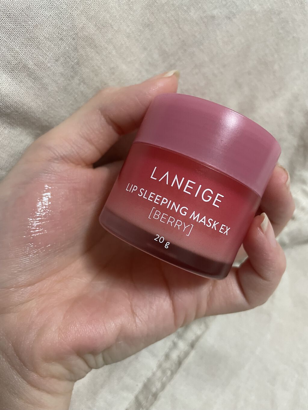 リップスリーピングマスク/LANEIGE/リップバームを使ったクチコミ（2枚目）