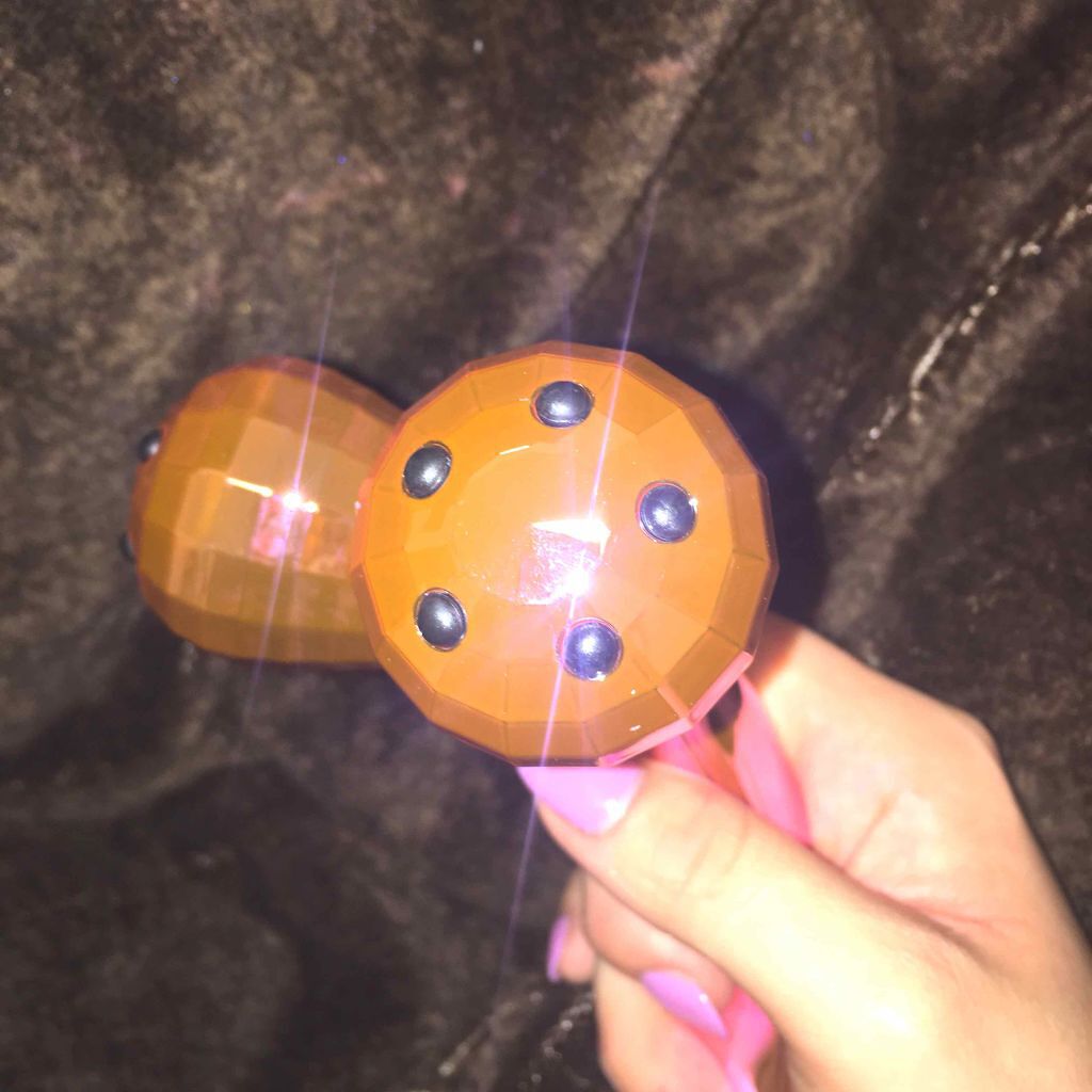 ゲルマミラーボール美容ローラーシャイン/ファイブスター/ボディローラーを使ったクチコミ(2枚目)