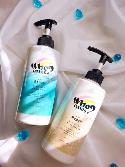 ハワイアンシャンプー&トリートメント <リペア>/who cares?/市販シャンプーを使ったクチコミ(1枚目)