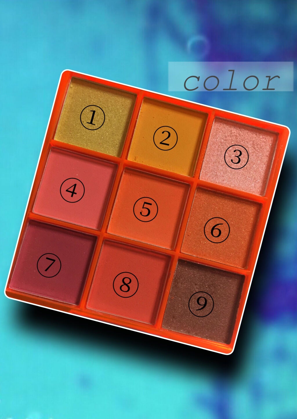 UR GLAM BLOOMING EYE COLOR PALETTE/U R GLAM/アイシャドウパレットを使ったクチコミ(3枚目)