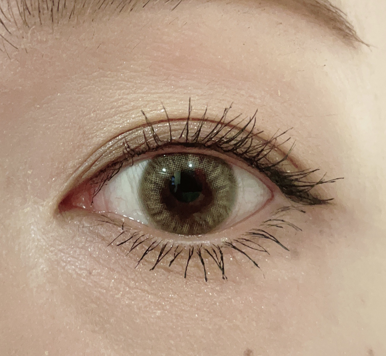 サプライズロングマスカラ ブラック/1Dayマツエク/マスカラを使ったクチコミ（2枚目）