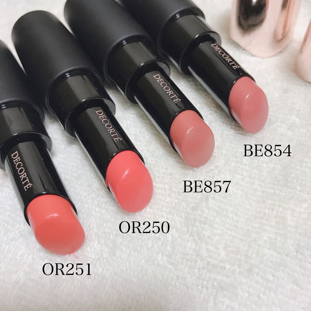 ザ ルージュ OR251/DECORTÉ/口紅を使ったクチコミ（2枚目）