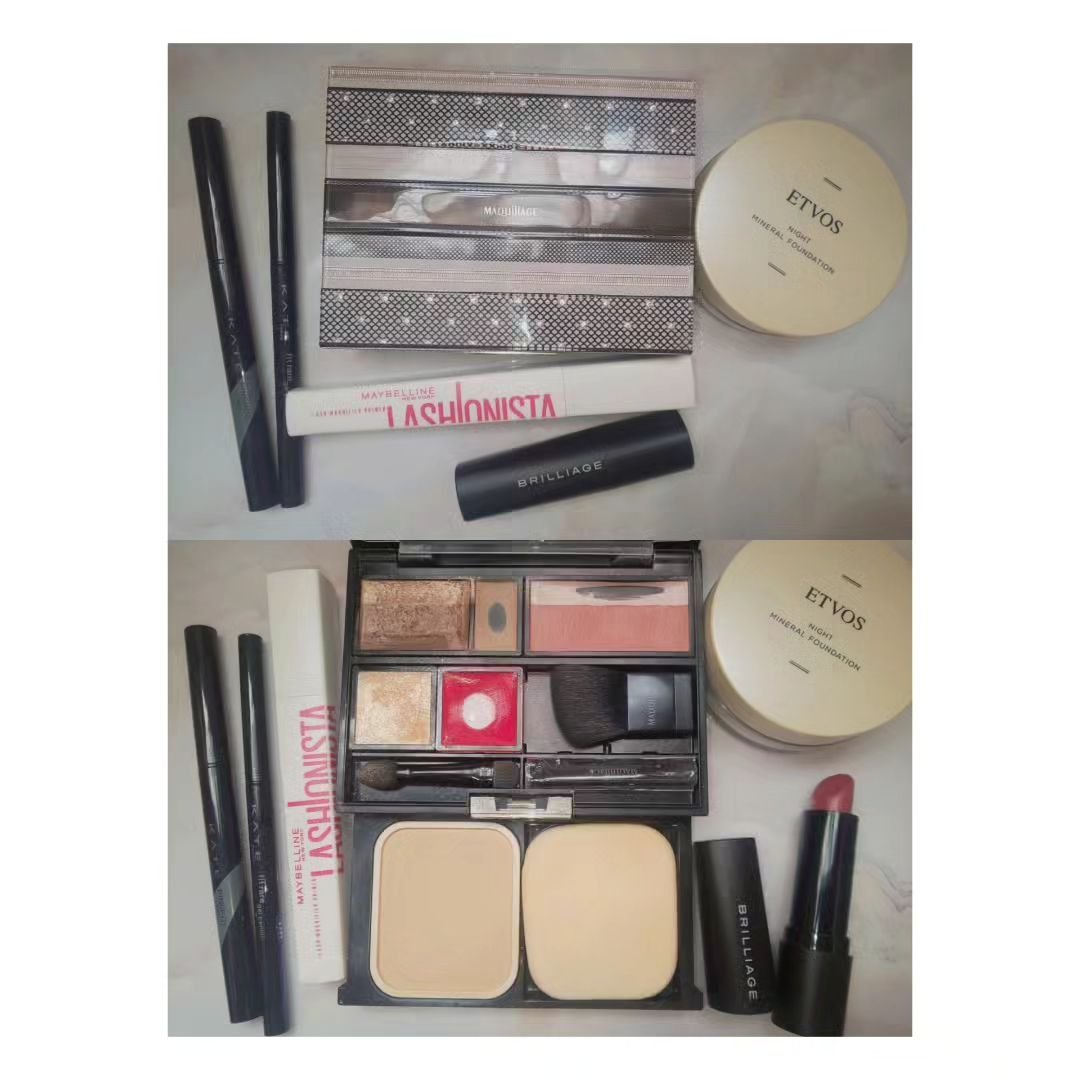 ナイトミネラルファンデーション/エトヴォス/ルースパウダーを使ったクチコミ（2枚目）