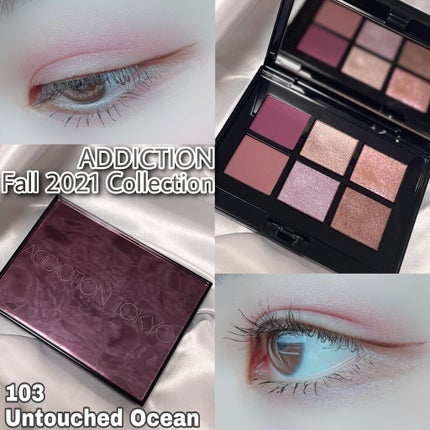 コンパクトアディクション センス オブ クラリティ 103 Untouched Ocean アンタッチド オーシャン/ADDICTION/アイシャドウパレットを使ったクチコミ(1枚目)