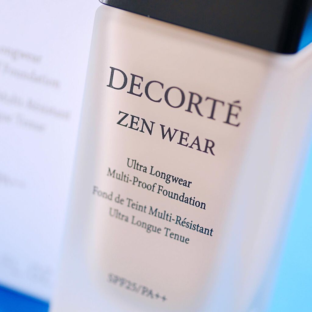 ゼン ウェア フルイド/DECORTÉ/リキッドファンデーションを使ったクチコミ(7枚目)