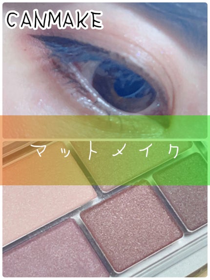 パーフェクトマルチアイズ/キャンメイク/アイシャドウパレットを使ったクチコミ(1枚目)