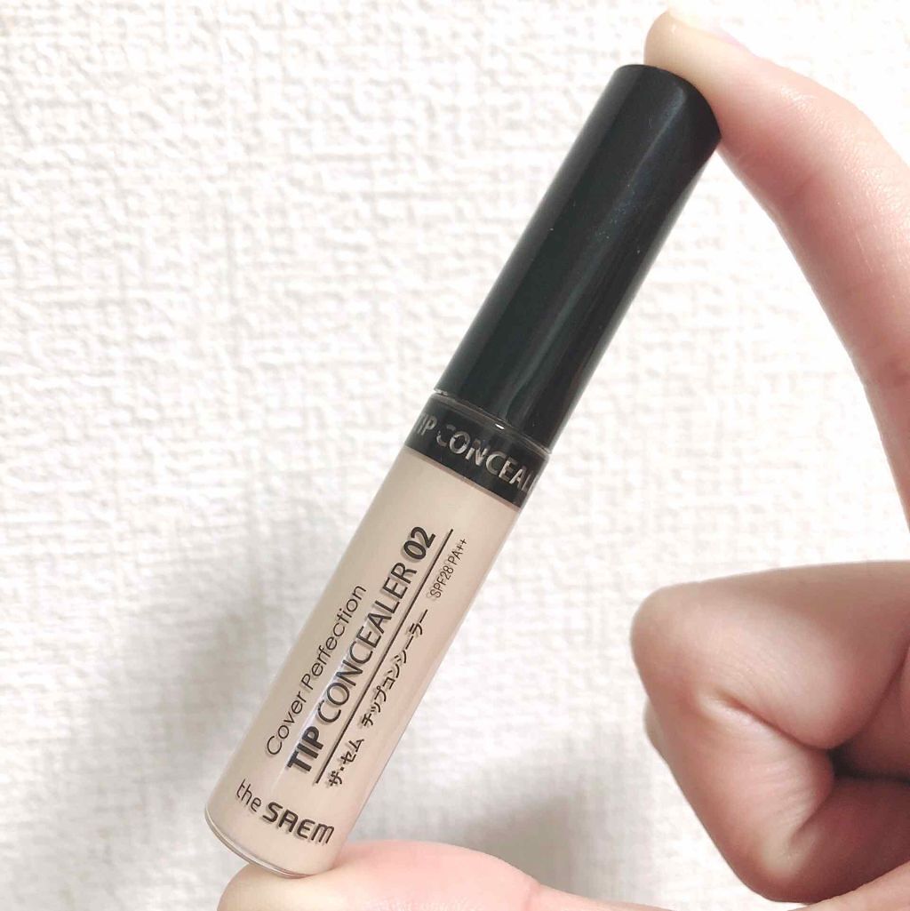 カバーパーフェクション チップコンシーラー/the SAEM/リキッドコンシーラーを使ったクチコミ（1枚目）