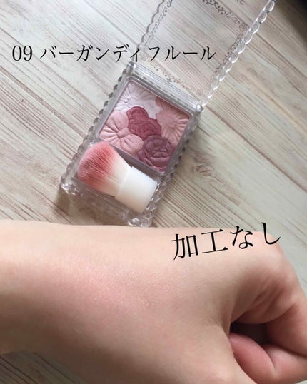 グロウフルールチークス/キャンメイク/パウダーチークを使ったクチコミ(1枚目)