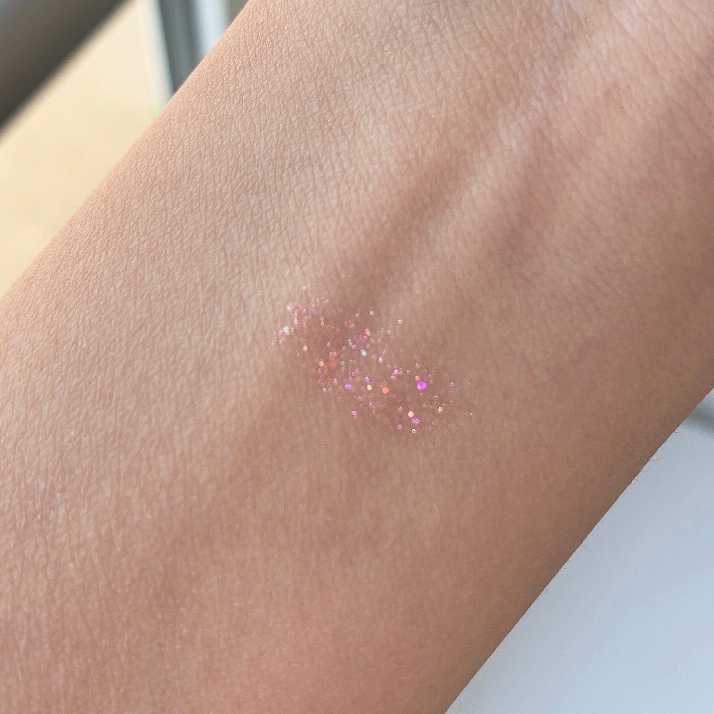 リキッド グリッター シャドウ/rom&nd/グリッターを使ったクチコミ(3枚目)