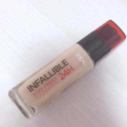インファリブル ステイフレッシュファンデーション/ロレアル パリ/リキッドファンデーションを使ったクチコミ(1枚目)
