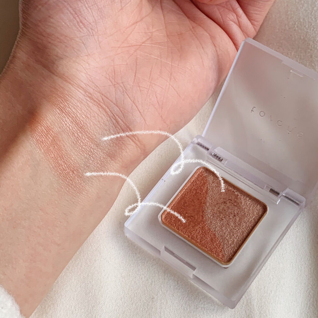 トーン ペタル アイシャドウ 14:カッパーブラウン/to/one/アイシャドウパレットを使ったクチコミ（3枚目）