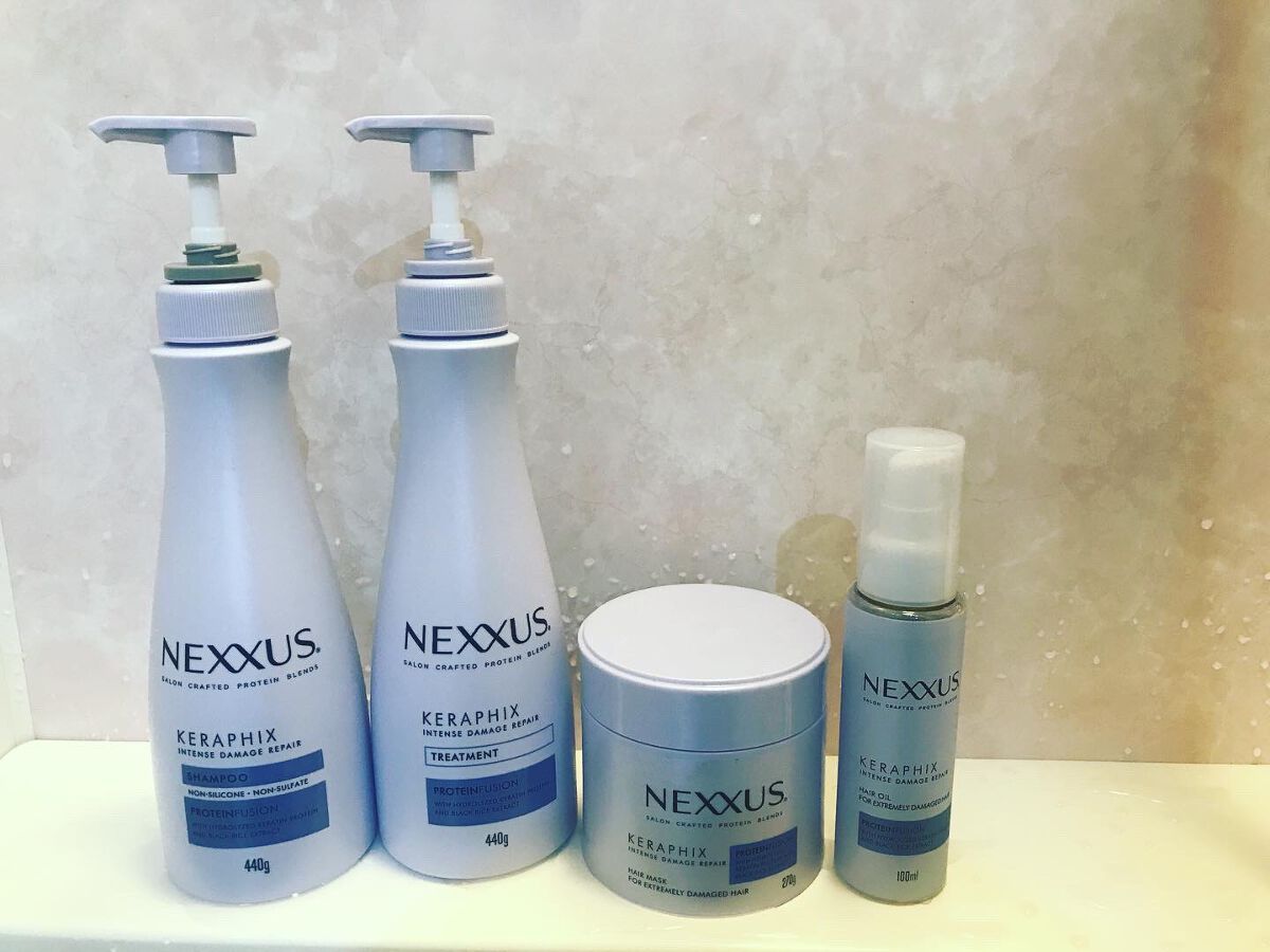 ネクサス インテンスダメージリペア 洗い流さないトリートメントオイル/NEXXUS(ネクサス)/ヘアオイルを使ったクチコミ（1枚目）