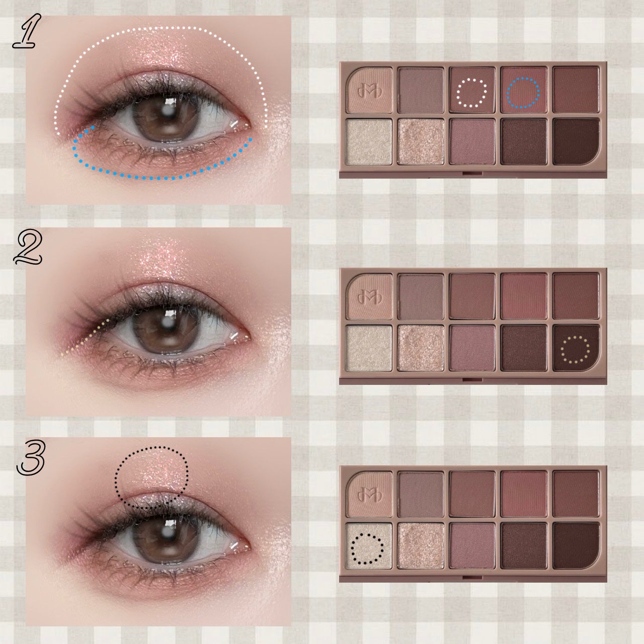 MDショールモーメント アイシャドウパレット/mude/アイシャドウパレットを使ったクチコミ(2枚目)