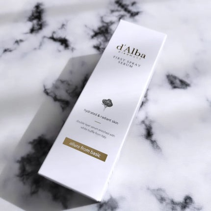 ダルバ ホワイトトリュフファーストスプレーセラム/ダルバ/ミスト状化粧水を使ったクチコミ(5枚目)