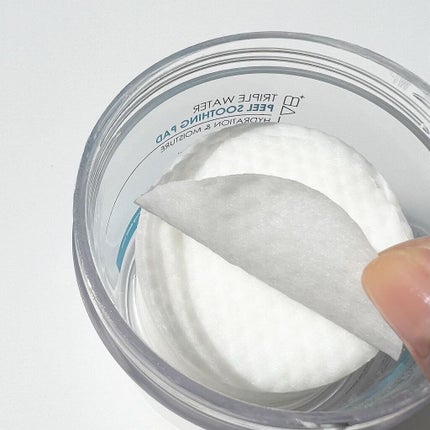 TRIPLE WATER PEEL SOOTHING PAD/SNP/ピーリングを使ったクチコミ(4枚目)