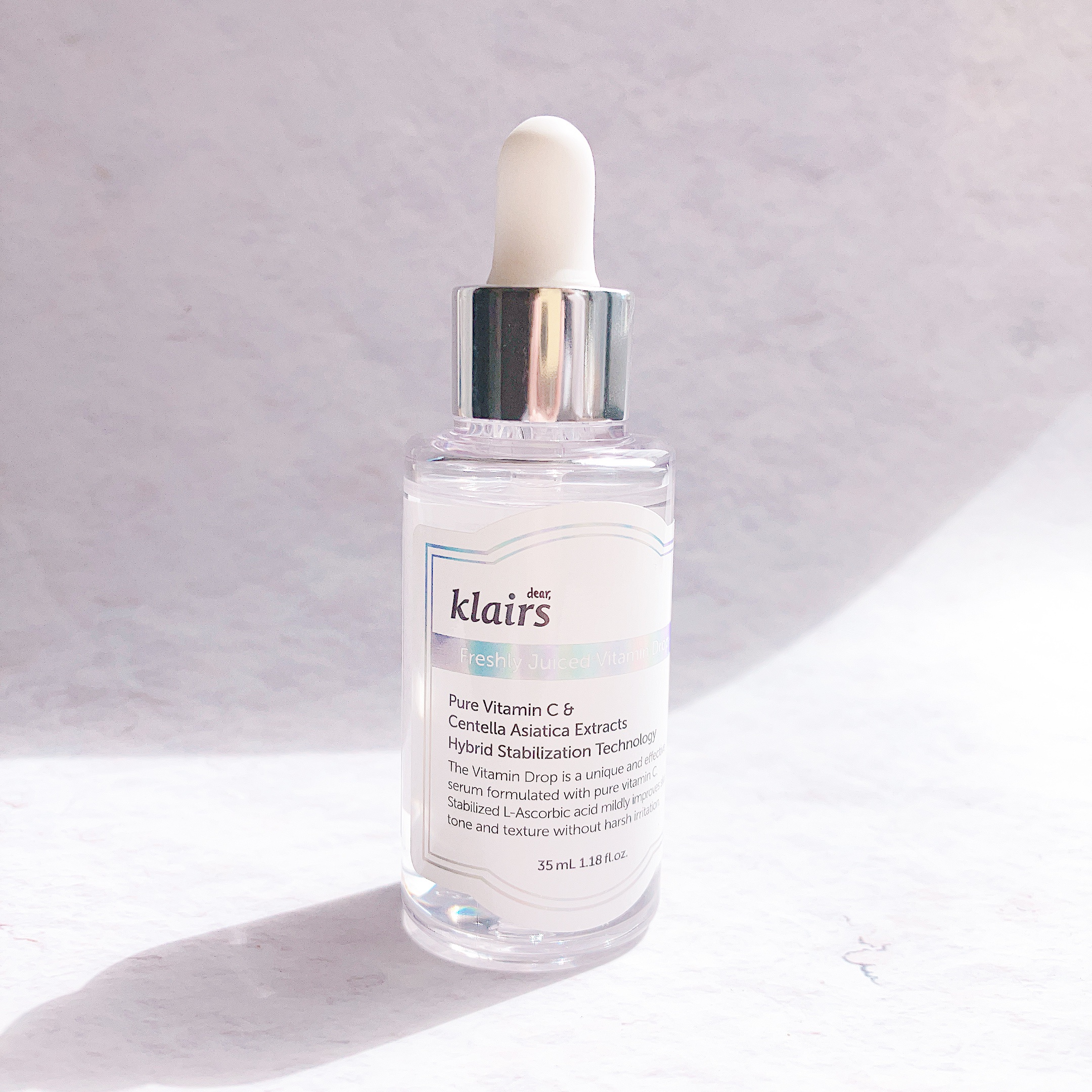 フレッシュリージュースドビタミンドロップ(35ml)/Klairs/美容液を使ったクチコミ（3枚目）