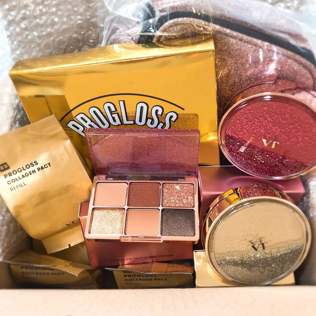 プログロス コラーゲンパクト/VT/クリーム・エマルジョンファンデーションを使ったクチコミ（2枚目）