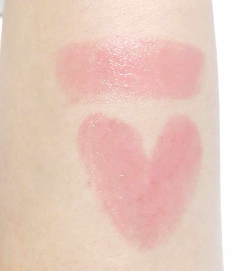 ラスティンググロスリップ/CEZANNE/口紅を使ったクチコミ（2枚目）