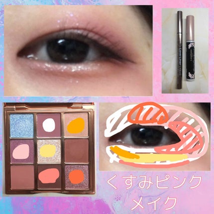 VenusMarble 9色アイシャドウパレット/Venus Marble/アイシャドウパレットを使ったクチコミ(3枚目)