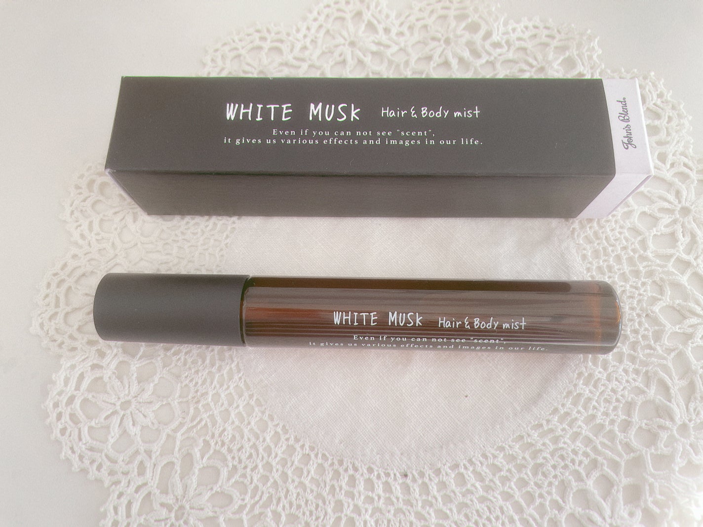 ムスクオレンジ ヘア&ボディスティックミスト/John's Blend/ボディローションを使ったクチコミ(2枚目)