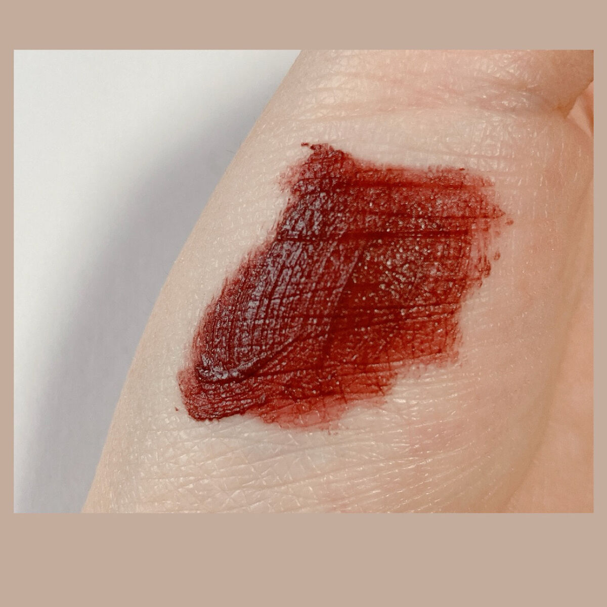 パウダー キス リキッド リップカラー プリティー プリーツ!/M・A・C/口紅を使ったクチコミ（3枚目）