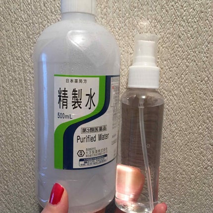 精製水(医薬品)/日本薬局方/その他を使ったクチコミ(1枚目)