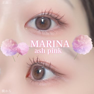 マリナシリーズ	 マリナアッシュピンク/LENSSIS/カラーコンタクトレンズの画像