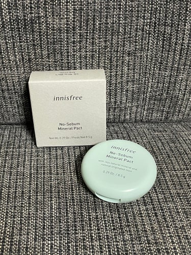 ノーセバム　ミネラルパクト　S/innisfree/プレストパウダーを使ったクチコミ（1枚目）