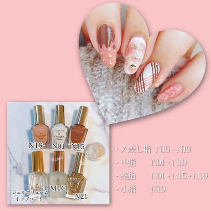 カラフルネイルズ/キャンメイク/マニキュアを使ったクチコミ(2枚目)