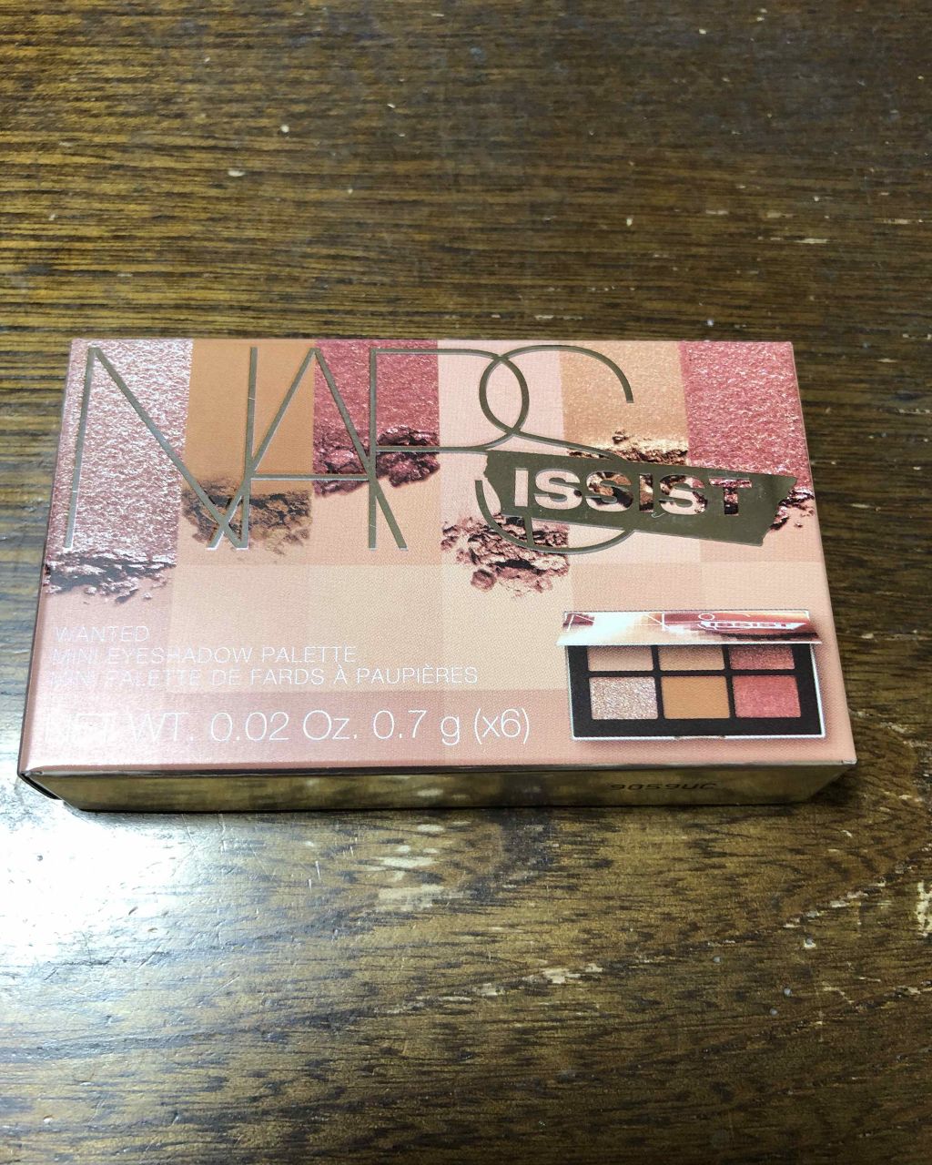 ナーズイスト ウォンテッド ミニアイシャドーパレット/NARS/アイシャドウパレットを使ったクチコミ(1枚目)
