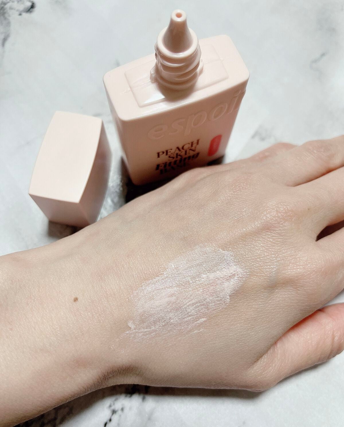 ピーチスキンフィッティングベース オールニュー SPF50 PA++++/espoir/化粧下地を使ったクチコミ(3枚目)