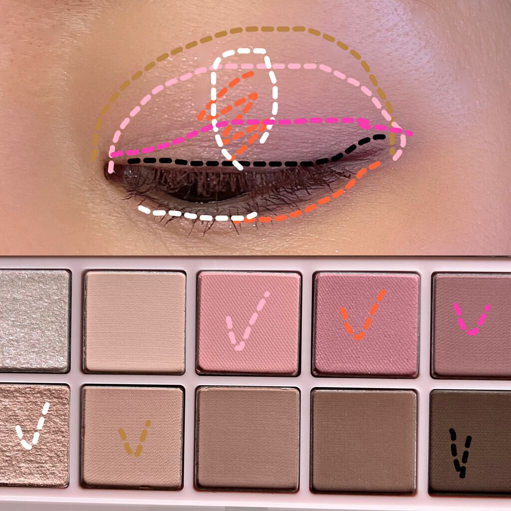 ベターザンパレット/rom&nd/アイシャドウパレットを使ったクチコミ(4枚目)