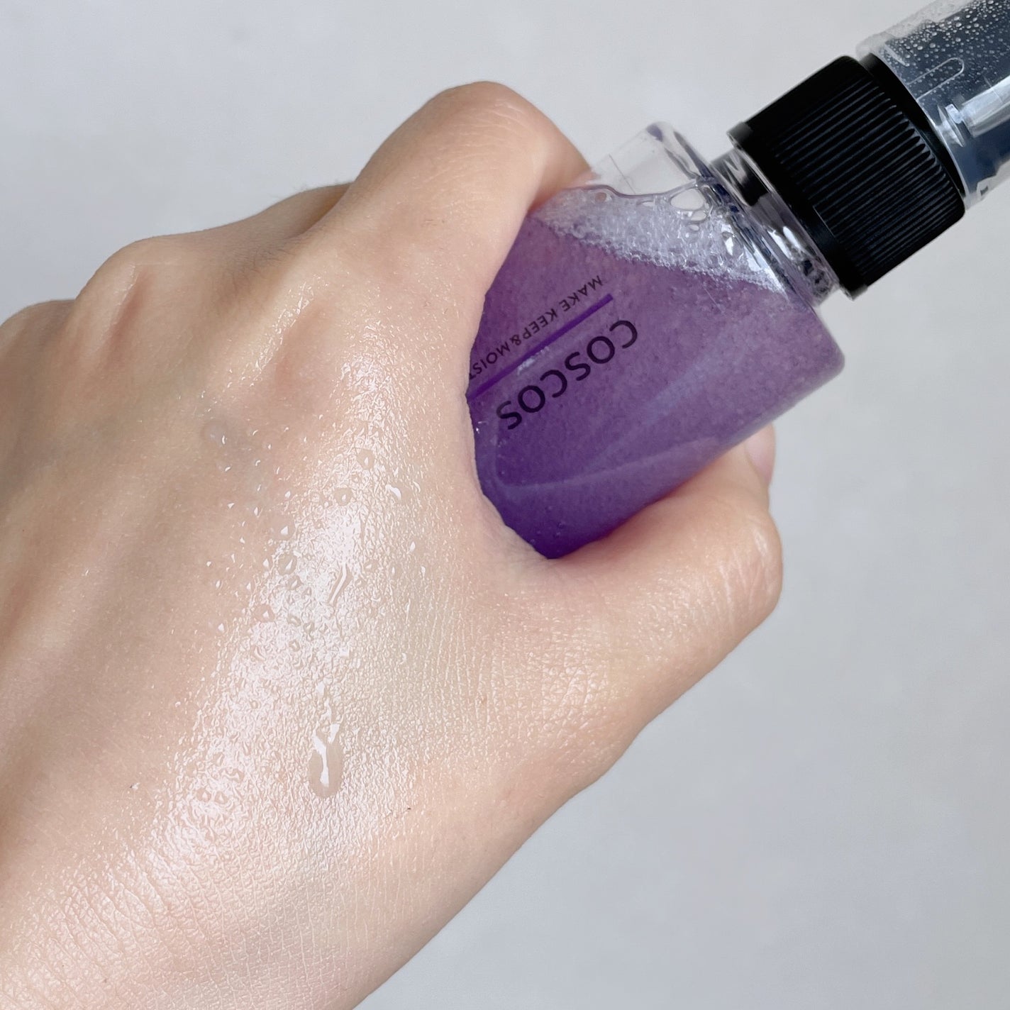 メイクキープ&モイスチャーミスト/COSCOS/フィックスミストを使ったクチコミ(3枚目)