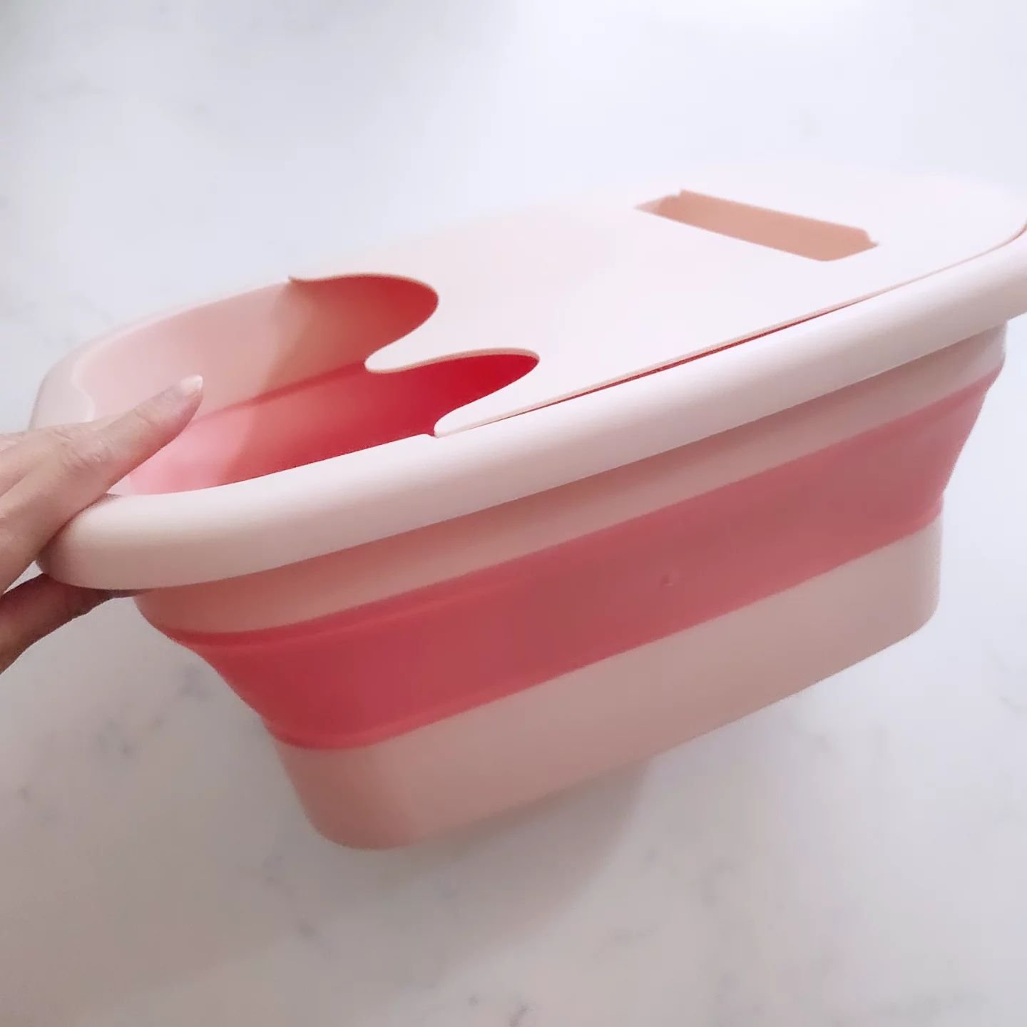 大容量足湯桶 フットバスバケツ/O-waki/その他を使ったクチコミ（3枚目）