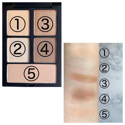 hemeアイシャドウパレット/heme/アイシャドウパレットを使ったクチコミ(2枚目)