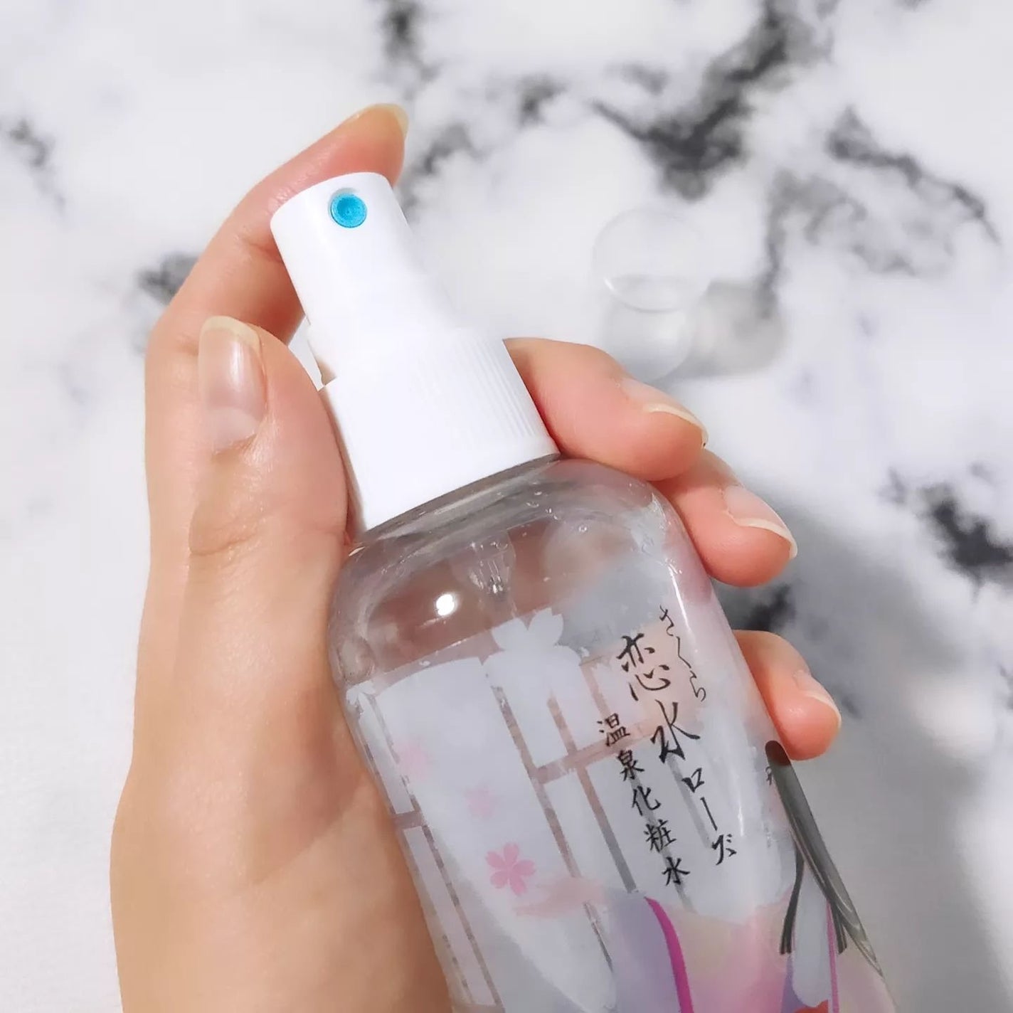 さくら恋水ローズ さっぱり/咲楽/ミスト状化粧水を使ったクチコミ(3枚目)