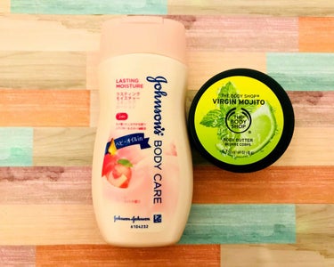 ボディバター ヴァージンモヒート/THE BODY SHOP/ボディクリームを使ったクチコミ（1枚目）