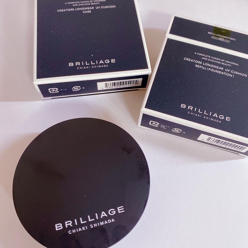 クリエイターズ ロングウェア UV クッション/ブリリアージュ/クッションファンデーションを使ったクチコミ(1枚目)