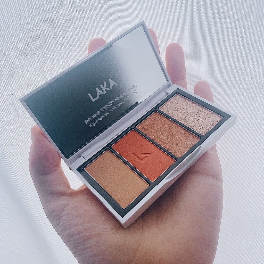 ジャストアイパレット/Laka/アイシャドウパレットを使ったクチコミ(1枚目)