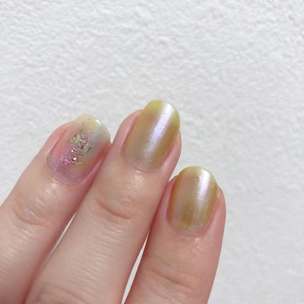 グリッターコート GD ゴールド/ettusais/ネイルトップコートの画像