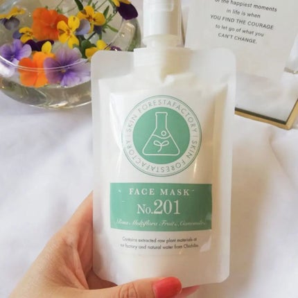 FACE MASK No.201/SKIN FORESTA FACTORY/フェイスクリームを使ったクチコミ(3枚目)