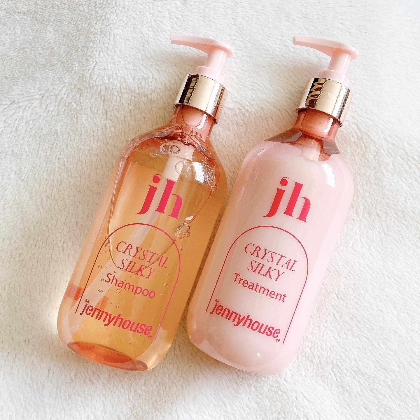 クリスタル シルキー シャンプー/トリートメント＜サラサラ＞/jenny house/シャンプー・コンディショナーを使ったクチコミ（1枚目）