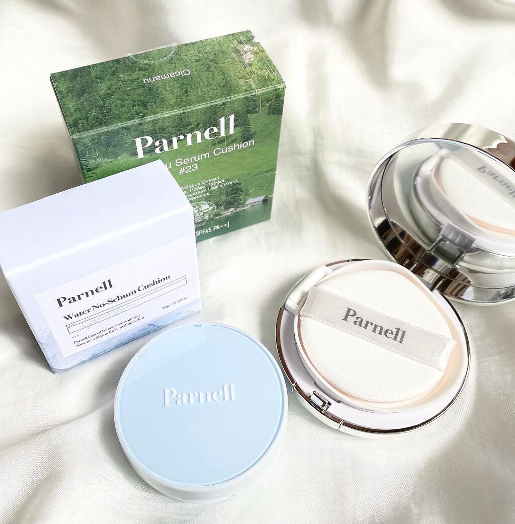 シカマヌ　セラム　クッションファンデ/parnell/クッションファンデーションを使ったクチコミ（1枚目）