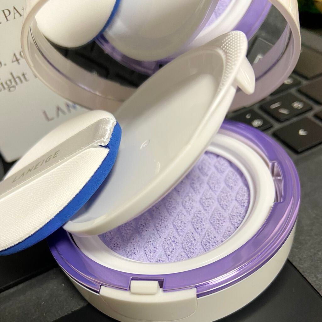 スキン ベール ベース クッション/LANEIGE/化粧下地を使ったクチコミ(3枚目)