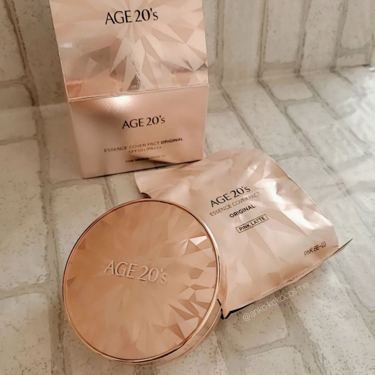 ORIGINAL ESSENCE COVER PACT/AGE20’s/クッションファンデーションを使ったクチコミ（1枚目）